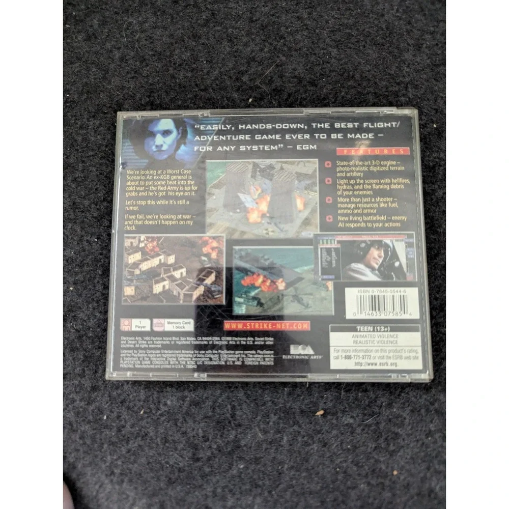 Soviet Strike‎ - Playstation PS1 TESTED